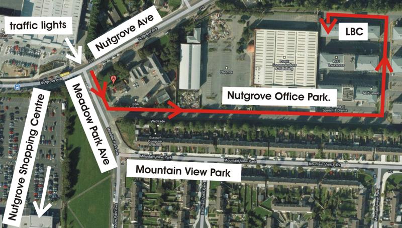 Life and Balance Centre Map